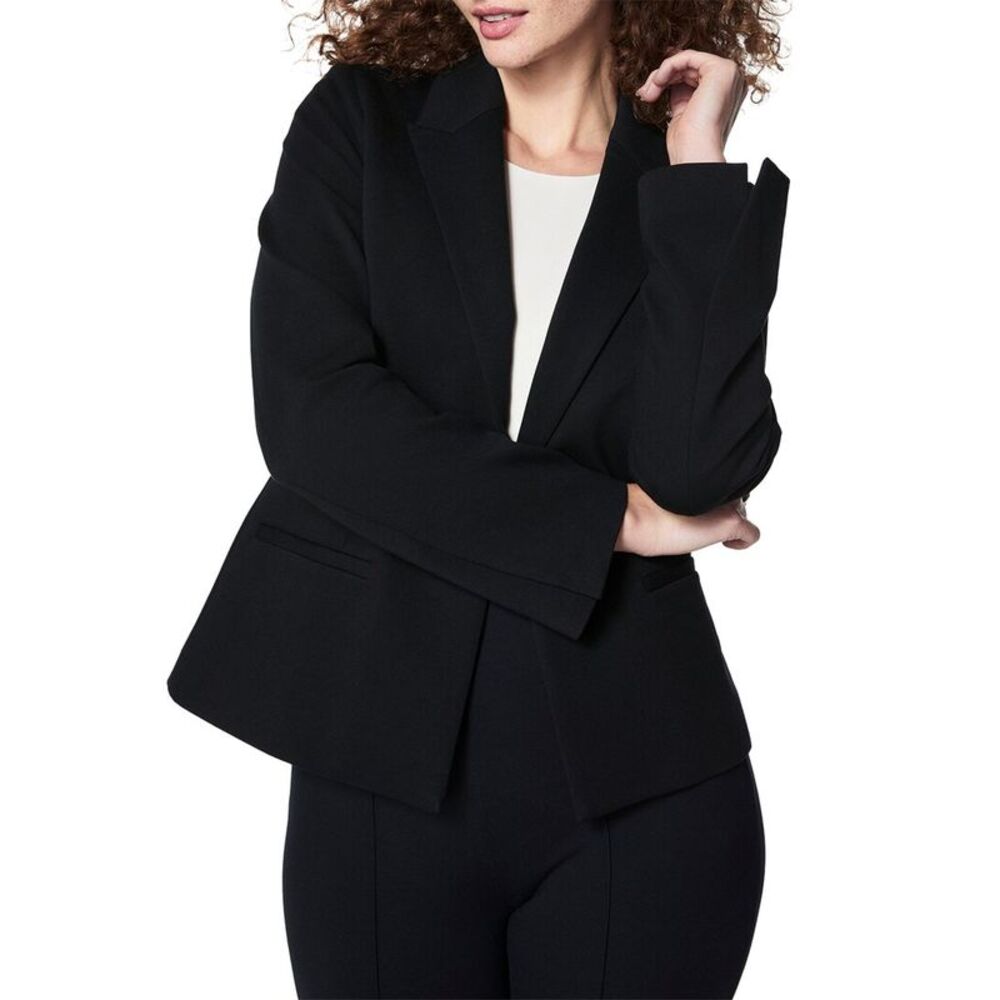 Spanx® Womens  Ponte Blazer, Black